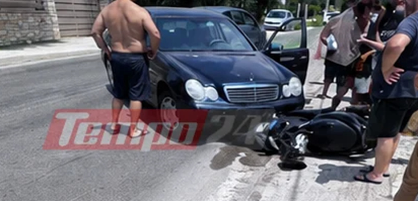Τροχαίο στον Πύργο: Μηχανή συγκρούστηκε με αυτοκίνητο στα Βραχνέικα – Σε σοβαρή κατάσταση ο μοτοσικλετιστής