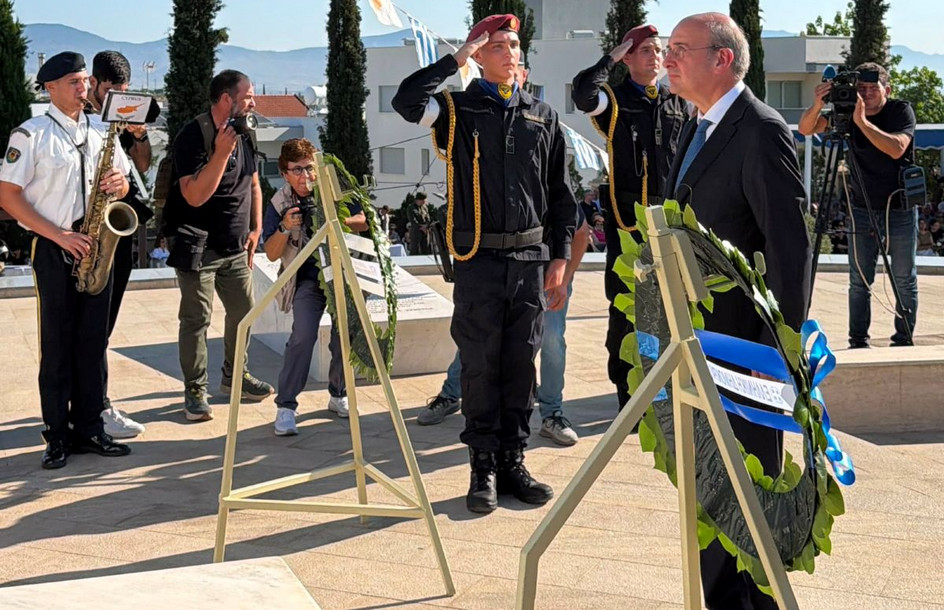 Κ. Χατζηδάκης από Κύπρο: Η επανένωση του νησιού είναι η μόνη λύση