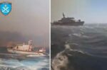 Φωτιά στο Ρέθυμνο: Απεγκλωβίστηκαν 17 άτομα από τον Άγιο Παύλο – Βίντεο από την επιχείρηση του λιμενικού