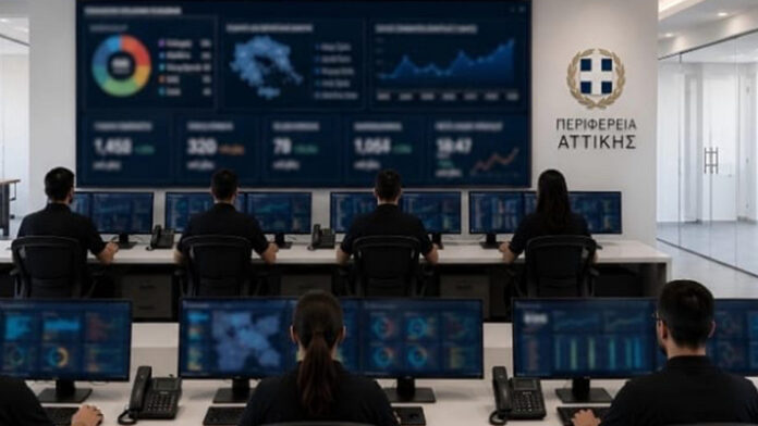 Η Περιφέρεια Αττικής αποκτά ψηφιακό «Πύργο Ελέγχου» για όλα τα έργα της