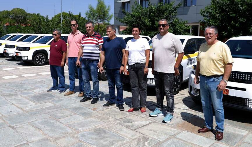 Ο στόλος της Π. Θεσσαλίας ενισχύεται με νέα υπερσύγχρονα οχήματα