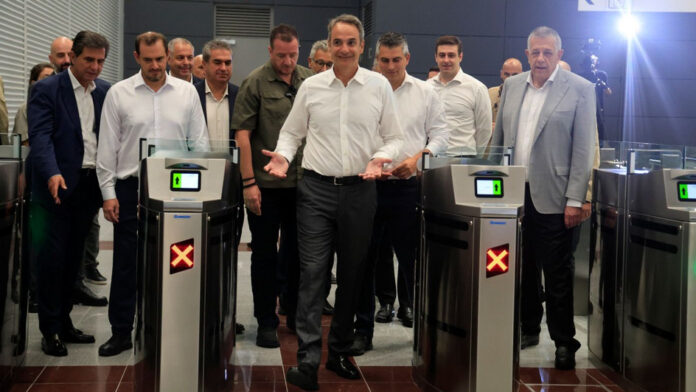 Εγκαίνια της επέκτασης του Μετρό της Θεσσαλονίκης προς Καλαμαριά, παρουσία Μητσοτάκη, σε live μετάδοση