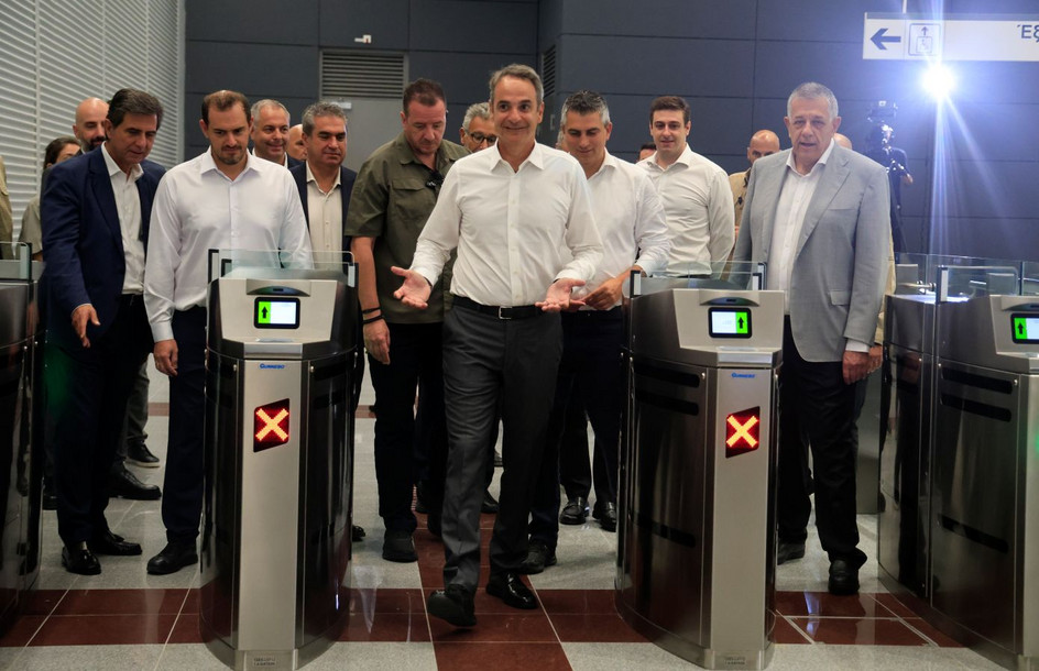 Εγκαίνια της επέκτασης του Μετρό της Θεσσαλονίκης προς Καλαμαριά, παρουσία Μητσοτάκη, σε live μετάδοση