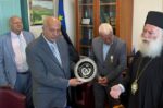 Ο Δήμαρχος Χίου συναντήθηκε με τον Πατριάρχη Αλεξανδρείας και πάσης Αφρικής