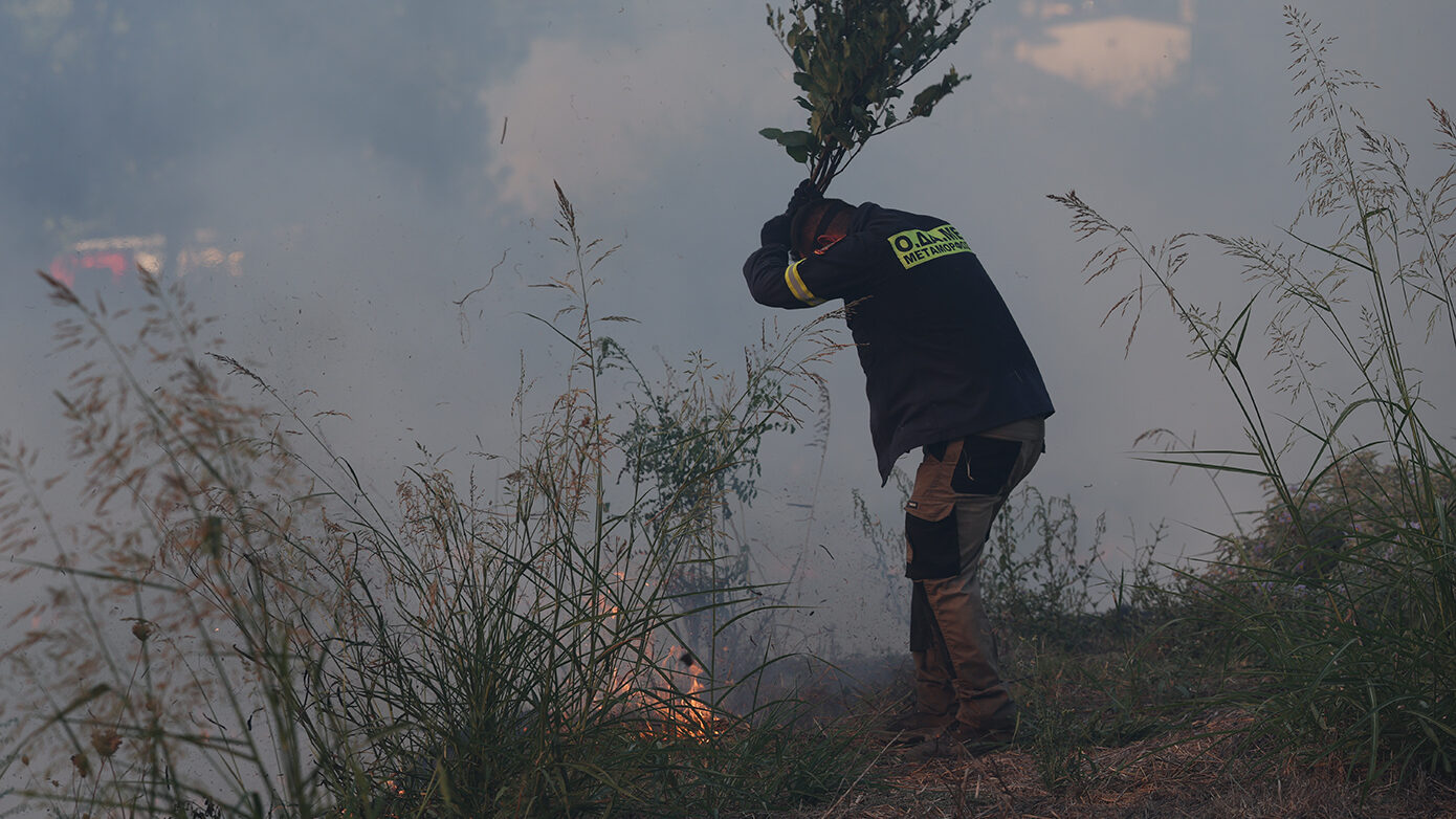 Φωτιά στην Κω οριοθετήθηκε μετά την ολονύχτια μάχη – Σε επιφυλακή η Πυροσβεστική