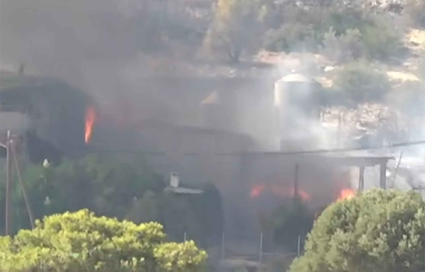 Φωτιά έκανε στάχτη κτηνοτροφική μονάδα στην Κατσικαλή Μεγάρων, χάθηκαν περίπου 1.000 ζώα και πτηνά