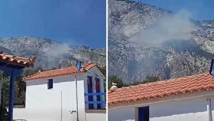 Σάμος: Έκρηξη βλήματος στον Μαραθόκαμπο από το παλιό πεδίο βολής – Βίντεο ντοκουμέντο