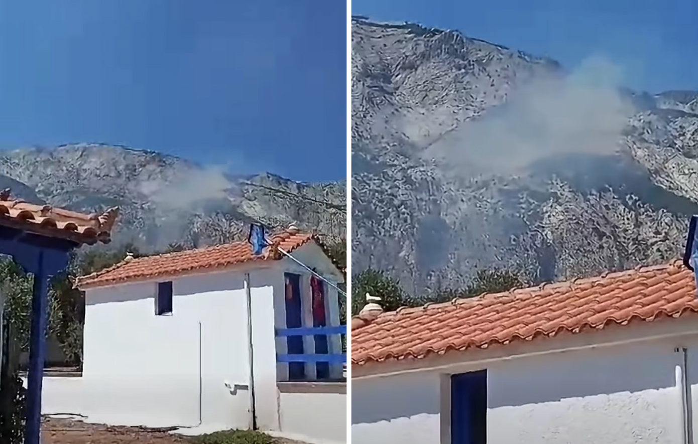 Σάμος: Έκρηξη βλήματος στον Μαραθόκαμπο από το παλιό πεδίο βολής – Βίντεο ντοκουμέντο