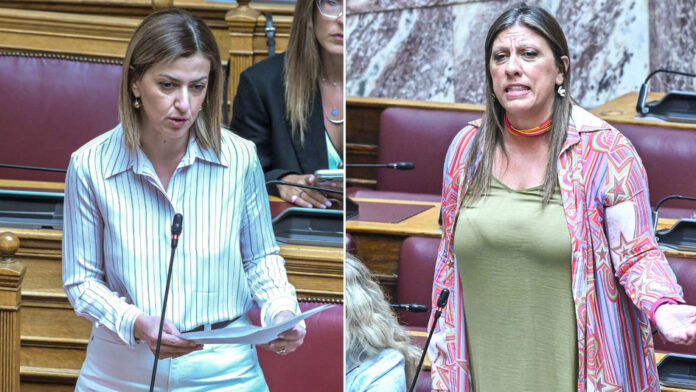 Ζ. Κωνσταντοπούλου – Ειρ. Αγαπηδάκη για την Ελ. Ακρίτα: «Πάει πολύ να κάνετε τη μαχήτρια των γυναικών»