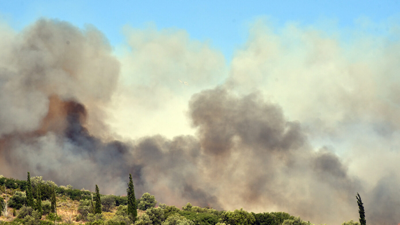 Πυρκαγιά στο Κομπότι Άρτας υπό έλεγχο – Παραμένουν οι πυροσβεστικές δυνάμεις