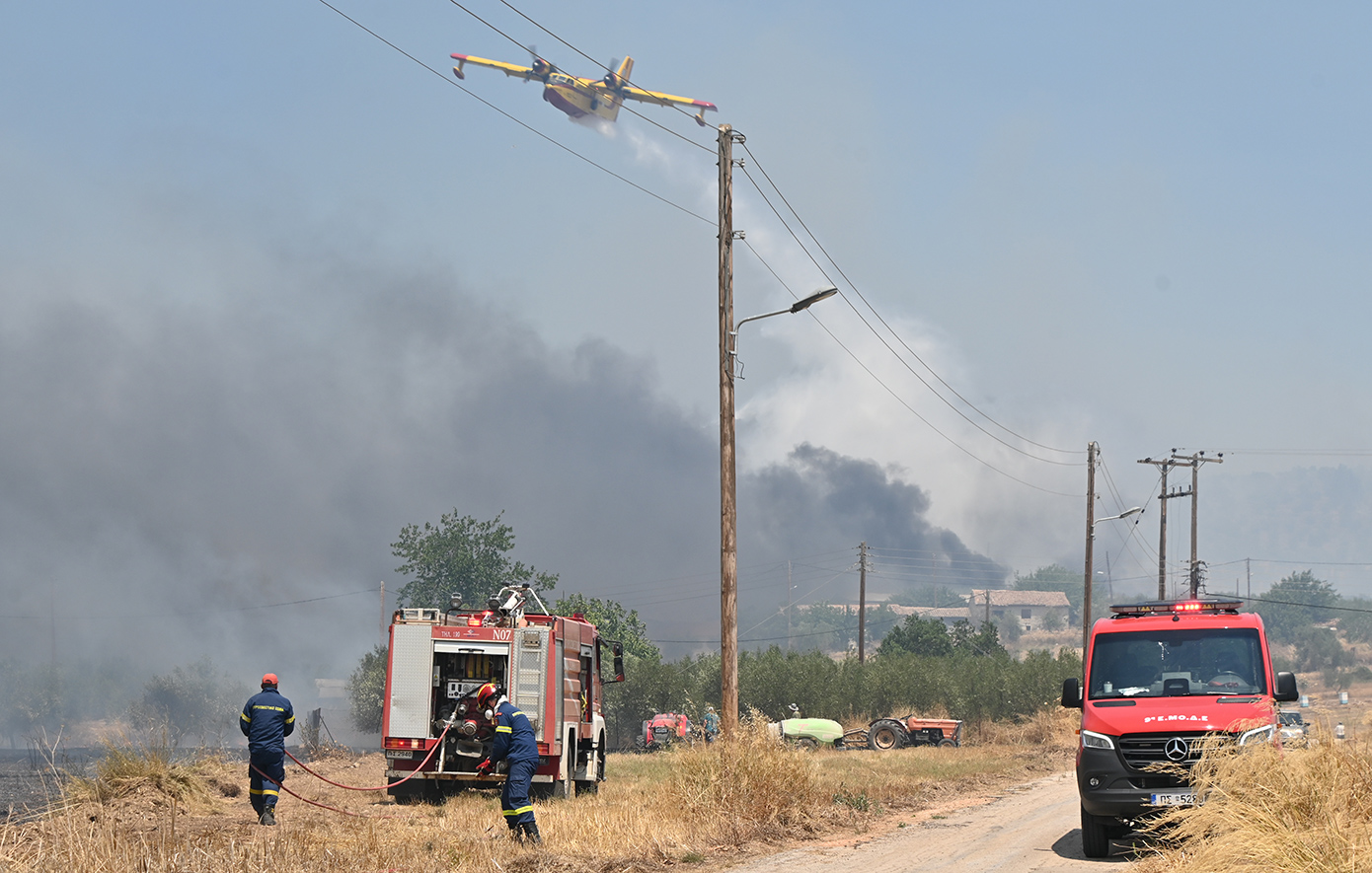 Πολύ υψηλός κίνδυνος πυρκαγιάς αύριο σε Αττική, Εύβοια και Χίο – Έκκληση της Πυροσβεστικής στους πολίτες