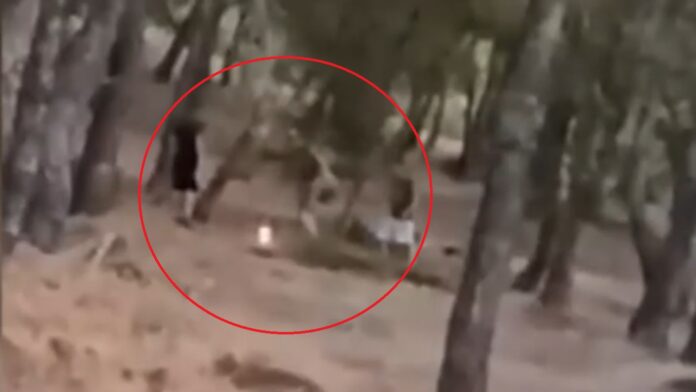 Ανήλικοι στα Βριλήσσια βάζουν φωτιά και προσπαθούν να τη σβήσουν: βίντεο