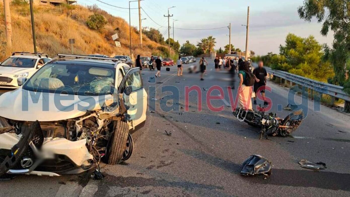 Τροχαίο στην Αθηνών – Σουνίου: Διαλύθηκε η μοτοσικλέτα – Νεκρός ο οδηγός, σοβαρά τραυματίας η συνεπιβάτιδα του