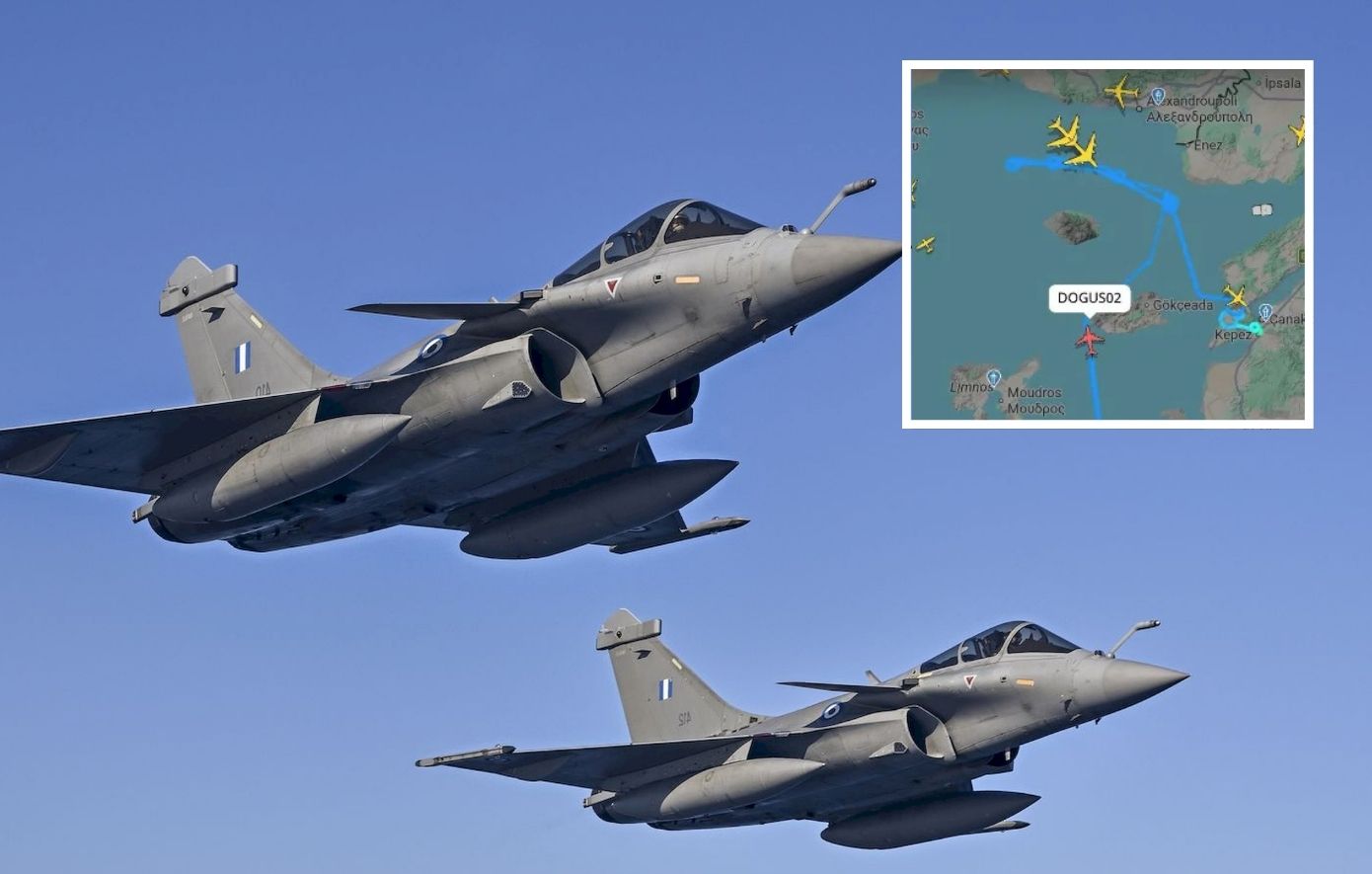 Τουρκικό drone στην Αλεξανδρούπολη: Η πορεία του «Dogus02» και η εμπλοκή των ελληνικών F-16