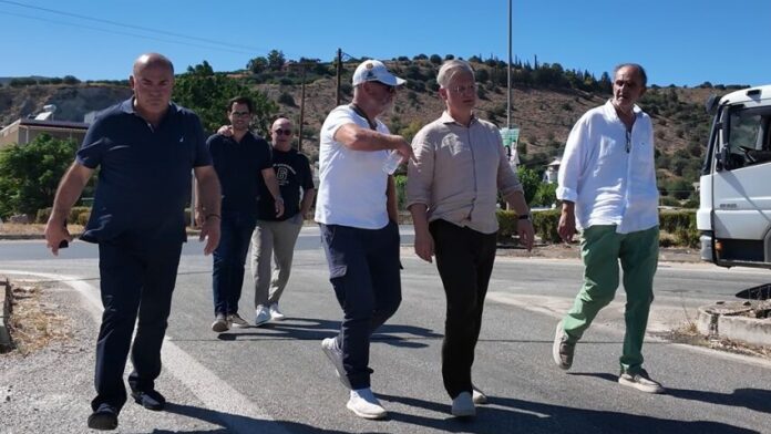 Περιφερειάρχης Πελοποννήσου: Αυτοψία σε έργα οδικής ασφάλειας στην Αργολίδα