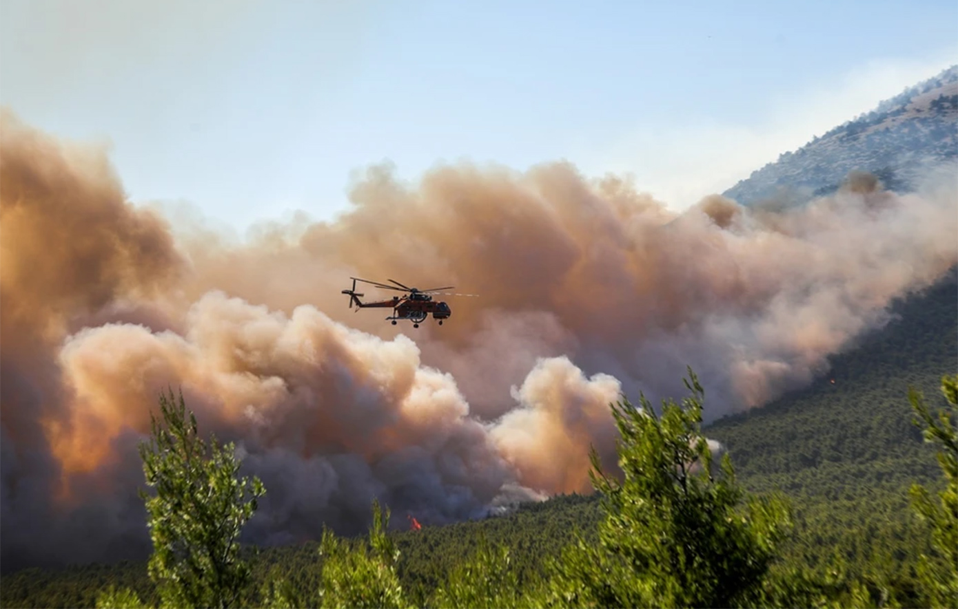 Αυτοψίες των ειδικών κλιμακίων στα καμένα κτίρια στο Σκάλωμα Φωκίδας ξεκίνησαν με ταχείς ρυθμούς