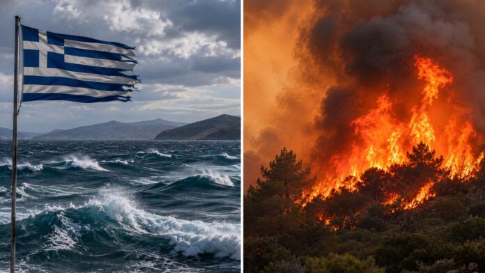 Πυρκαγιές: 40άρια, ξερή καύσιμη ύλη και ισχυρό μελτέμι μέχρι τον Δεκαπενταύγουστο