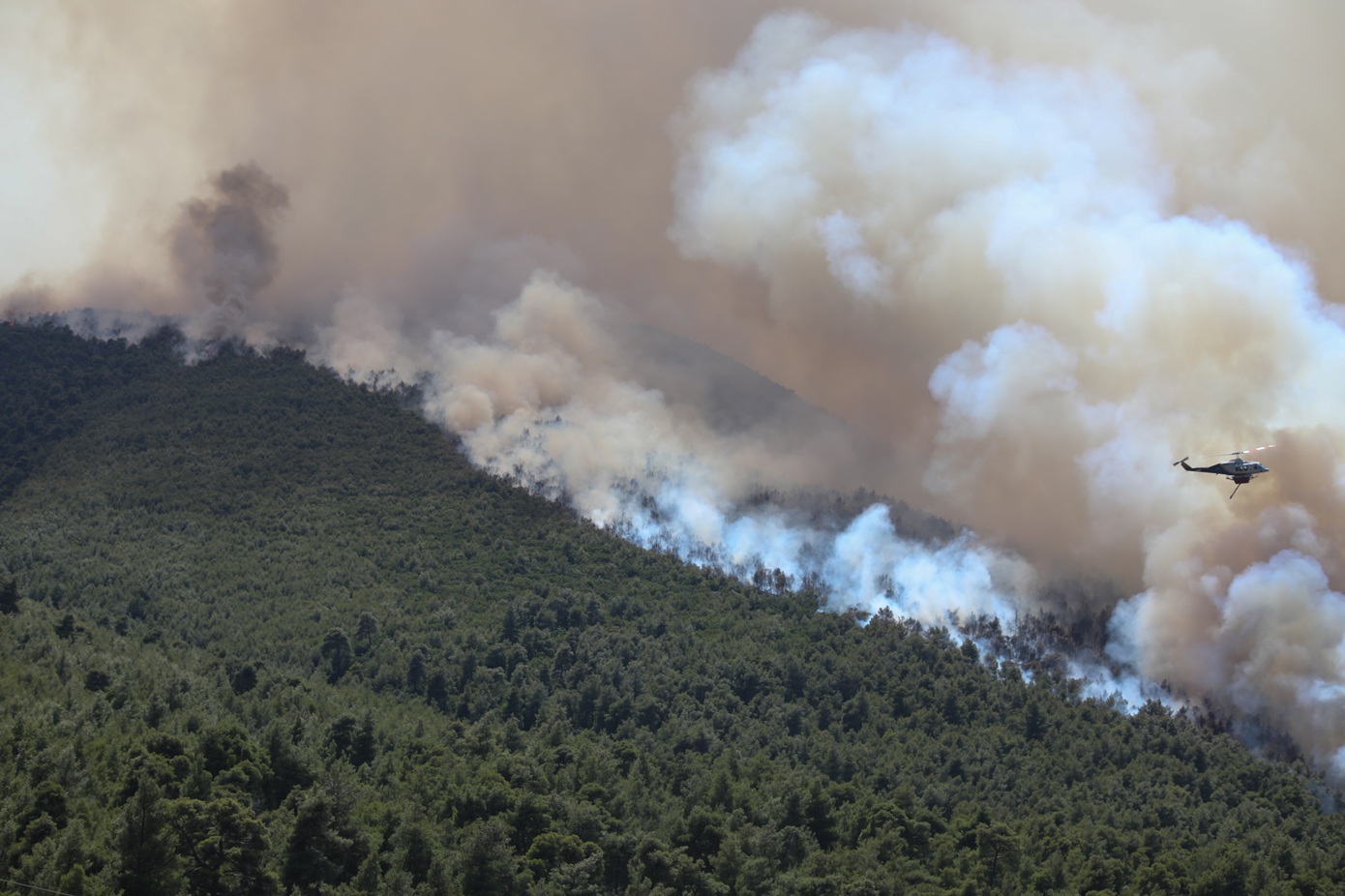 Megafires, ορυκτά καύσιμα, κλιματική αλλαγή και η λύση μέσω ανεμογεννητριών και φωτοβολταϊκών