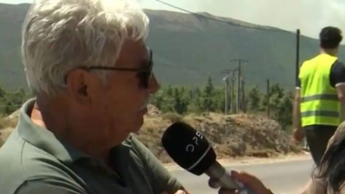 Φωτιά στο Πόρτο Γερμενό: Κάτοικος στα Μέγαρα λέει «Κάηκε το σπίτι μου, δεν έχω πού να μείνω»