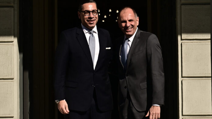 Γιώργος Γεραπετρίτης σε Κωνσταντίνο Κόμπο: Η Ελλάδα επιμένει στην επανένωση της Κύπρου