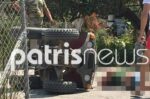 Τροχαίο με γουρούνα στη Μυρτιά Πύργου – Ο αναβάτης τραυματίστηκε στο κεφάλι