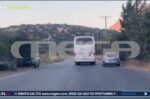 Βίντεο – ντοκουμέντο: λεωφορείο κάνει προσπέραση σε Ι.Χ. στην Κρήτη
