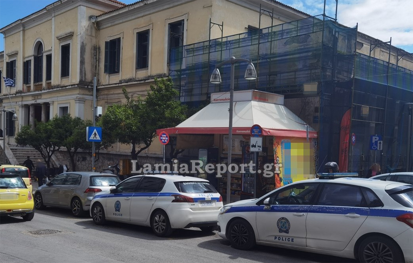 57χρονος στη Λαμία πήρε προθεσμία για να απολογηθεί αφού γάζωσε μεθυσμένος τις λάμπες
