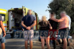 Νάξος: Πεζός τραυματίστηκε στο κεφάλι και στο πόδι σε τροχαίο ατύχημα