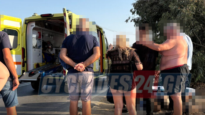 Νάξος: Πεζός τραυματίστηκε στο κεφάλι και στο πόδι σε τροχαίο ατύχημα