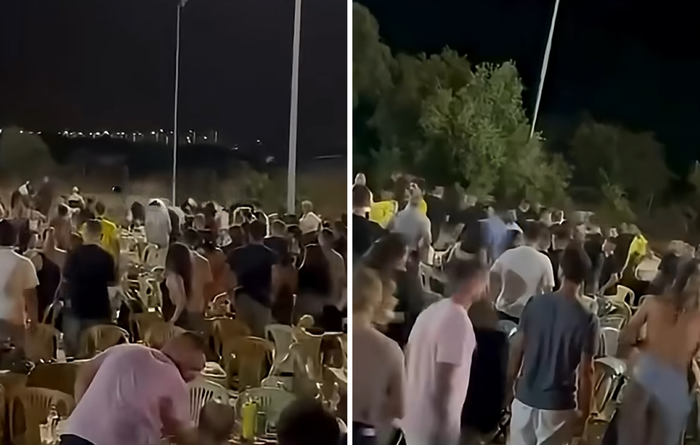 Πατρινοί και Ρομά πιάστηκαν στα χέρια σε πανηγύρι: Πέταξαν τραπέζια και καρέκλες – Βίντεο