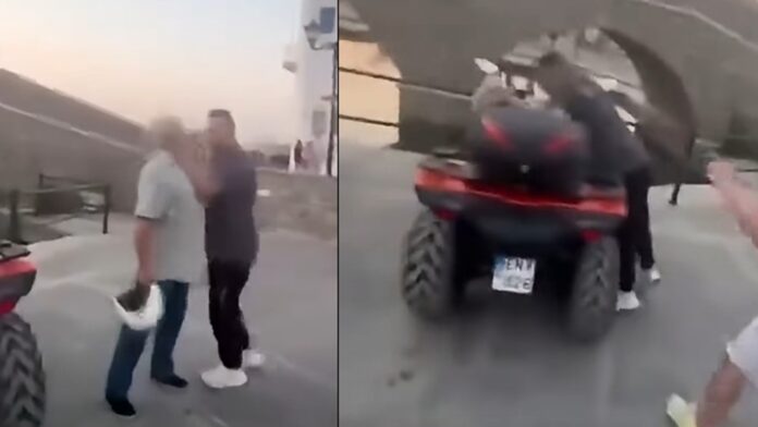 Πάρος: Άγρια συμπλοκή οδηγού ταξί με ηλικιωμένο υπάλληλο rent a car στη Νάουσα για θέση στάθμευσης