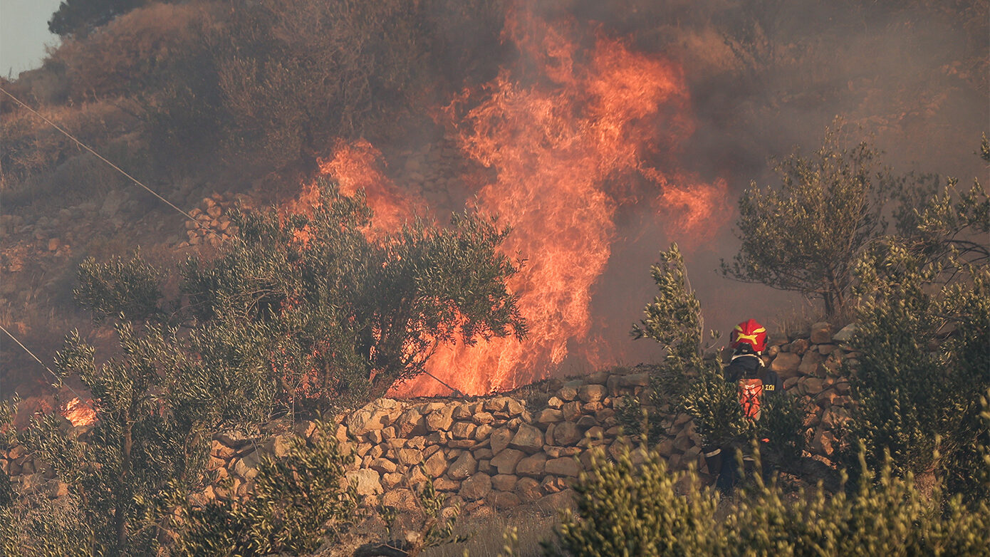 Χαλκιδική: Απαγόρευση κυκλοφορίας σε δασικές περιοχές λόγω υψηλού κινδύνου πυρκαγιάς