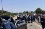 Καραμπόλα στην είσοδο της υποθαλάσσιας σήραγγας Ακτίου: Φορτηγό συγκρούστηκε με τρία αυτοκίνητα, τρεις οι τραυματίες