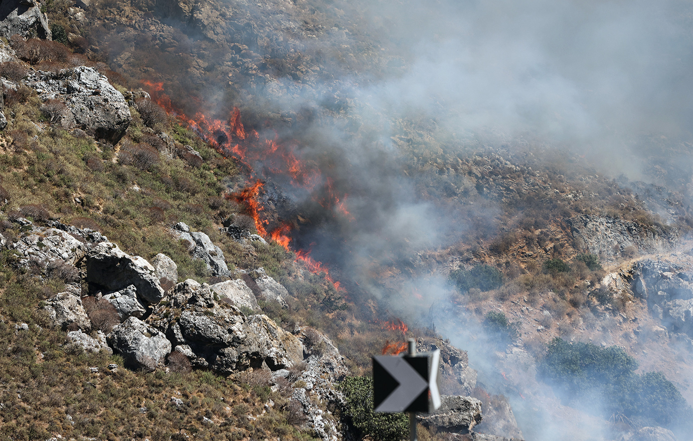 Πολύ υψηλός κίνδυνος πυρκαγιάς σήμερα σε Αττική, Εύβοια και Βοιωτία