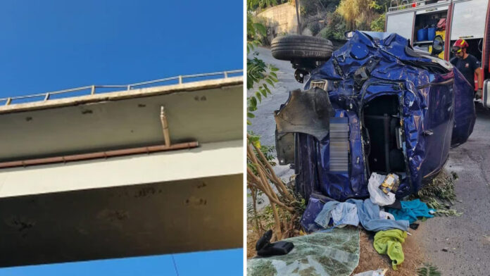 Κρήτη: Αυτοκίνητο έπεσε από γέφυρα, τραυματίστηκαν δύο τουρίστες