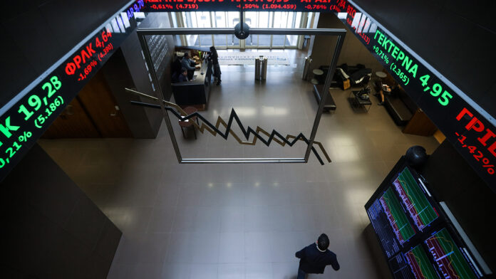 Χρηματιστήριο: Κλείσιμο με πτώση 0,08%
