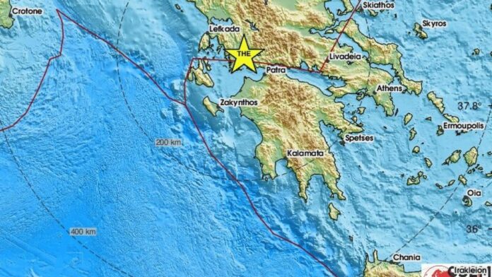 Δύο σεισμοί στο Αιτωλικό σε διάστημα μόλις ενός λεπτού