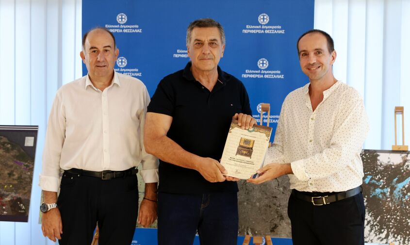Περιφερειάρχης Θεσσαλίας: Συνάντηση με τον Πρόεδρο της Ο.Σ.Φ.Ε.