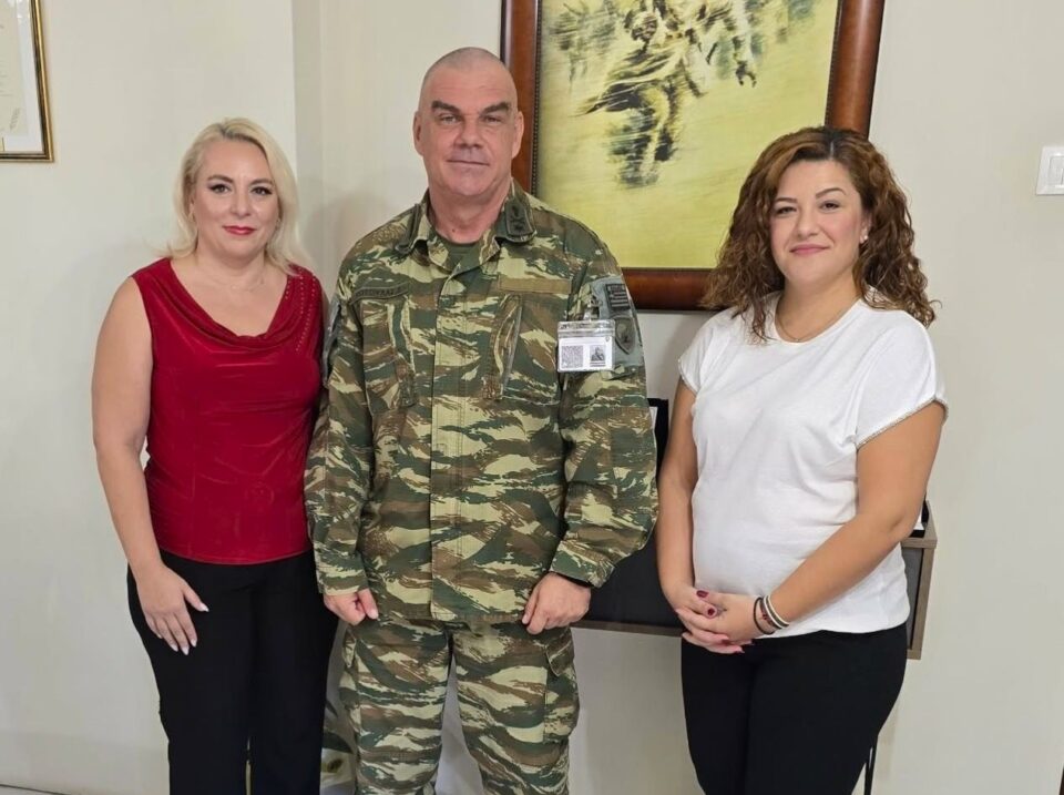 Κατερίνη: Επίσκεψη του Συμβουλευτικού Κέντρου Γυναικών στην 24η Τεθωρακισμένη Ταξιαρχία Λιτοχώρου