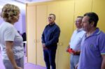 Ο Δ. Κουρέτας στη Μονάδα Εντατικής Νοσηλείας Νεογνών του Π.Γ.Ν Λάρισας