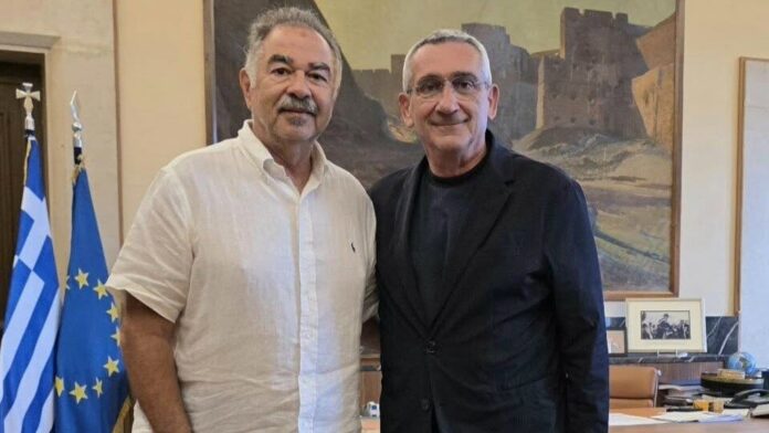Περιφερειάρχης Νοτίου Αιγαίου: Συνάντηση με τον Δήμαρχο Αστυπάλαιας