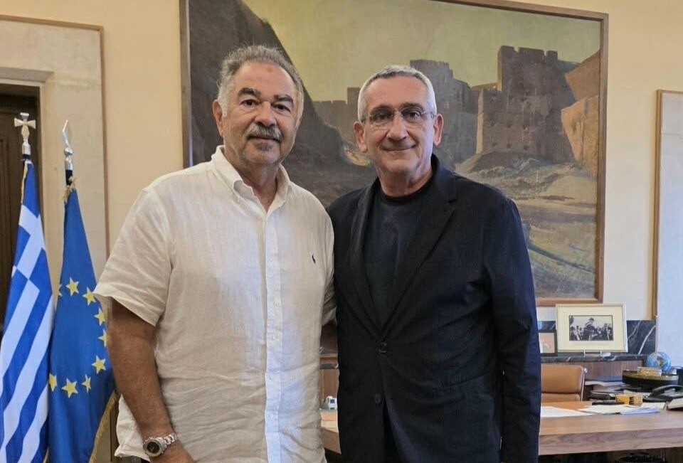 Περιφερειάρχης Νοτίου Αιγαίου: Συνάντηση με τον Δήμαρχο Αστυπάλαιας