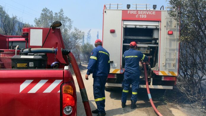 Πυρκαγιά στα Τουρκοβούνια: Τρεις συλλήψεις ανηλίκων