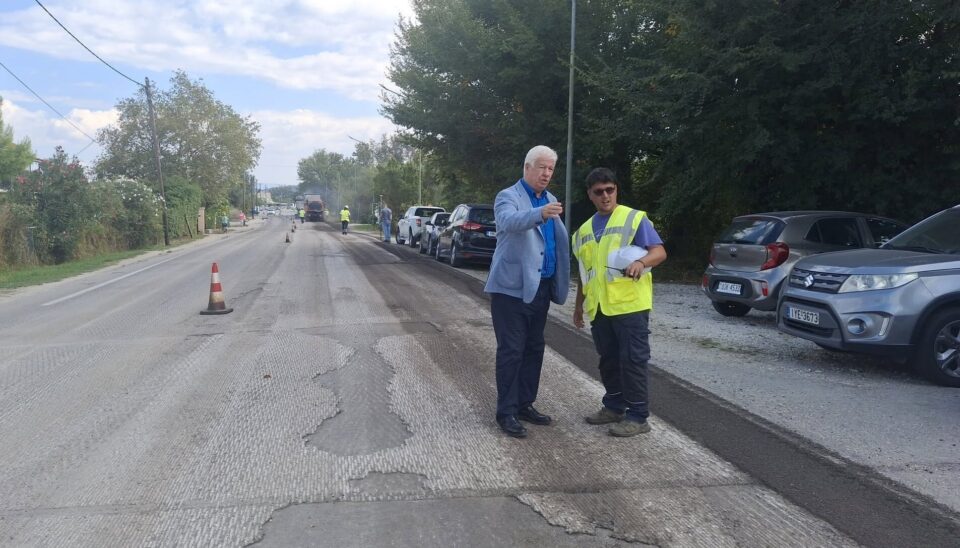 Περιφέρεια Ιονίων Νήσων: Αυτοψία του Γιάννη Τρεπεκλή στα οδικά έργα της Κέρκυρας