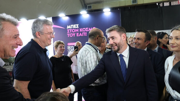 Νίκος Ανδρουλάκης στην 90ή ΔΕΘ: Η άφιξή του στην Έκθεση