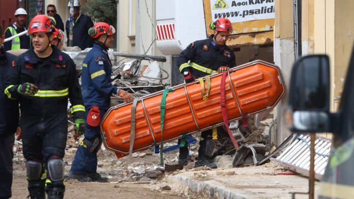 Πλάκα: Εντοπίστηκε και τρίτη σορός στα συντρίμμια μετά την έκρηξη