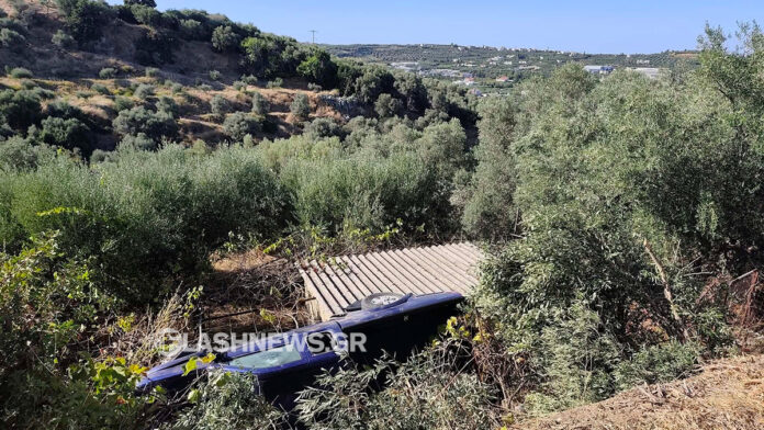 Χανιά: Αγροτικό «πέταξε» πάνω από χαντάκι σε χωράφι, σώθηκε η 19χρονη οδηγός