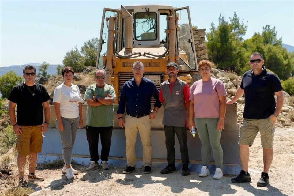 Περιφέρεια Θεσσαλίας: Αυτοψία σε έργα αγροτικής οδοποιίας στην Ελασσόνα