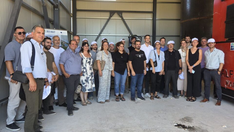 Οι εταίροι του ευρωπαϊκού έργου Crete Valley στην Κρήτη