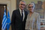 Κως: Ο Γιώργος Χατζημάρκος συναντήθηκε με τη Μαίρη Τριανταφυλλοπούλου μετά την επανεκλογή της